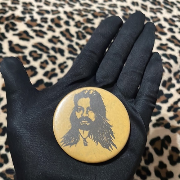 BOB SEGER 🎸 Vintage Rock Button Pin Pinback Rock Logo Collectible Silver Bullet - Picture 10 of 11